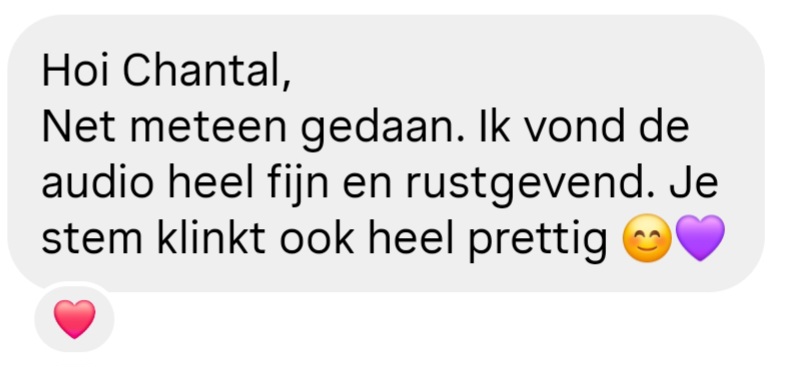 review audio Chantal du Pree Apeldoorn